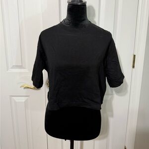 H&M Black Crop Top